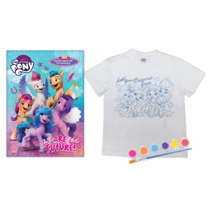 MY LITTLE PONY We ARE the FUTURE! + เสื้อยืด Let your dream grow & สีเพนท์ DIY